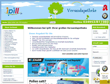 Tablet Screenshot of ipill.de